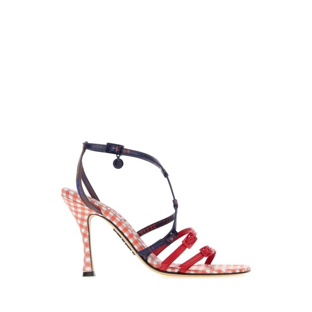 Loewe Women Printed Nappa Leather New Comic Sandals